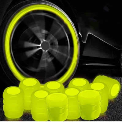 MRSH Plastic Tyre Valve Cap for Car(Hexagon)