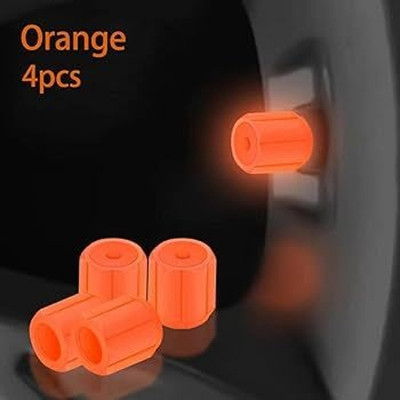 colorsole Plastic Tyre Valve Cap for Car(Cylinder)