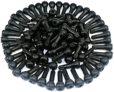 SEAHORSE POLYMERS Brass Tyre Valve Cap for Car(Round)