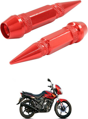 LOVMOTO Aluminium Tyre Valve Cap for Bike(Grenade)
