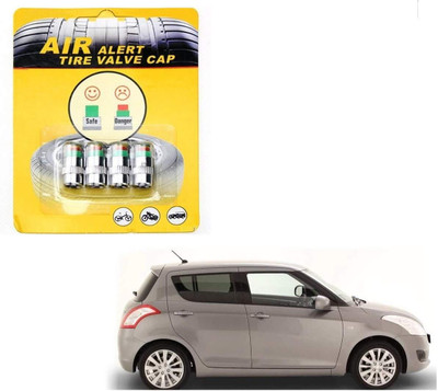 Motopex Steel Tyre Valve Cap for Car, Bike(Cylinder)