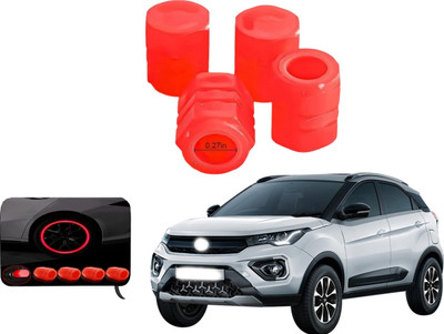 Shopone Plastic Tyre Valve Cap for Car(Cylinder)