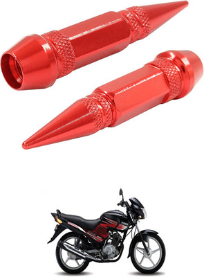LOVMOTO Aluminium Tyre Valve Cap for Bike(Grenade)