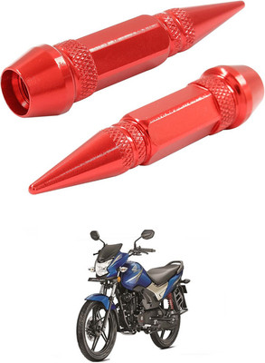 LOVMOTO Aluminium Tyre Valve Cap for Bike(Grenade)