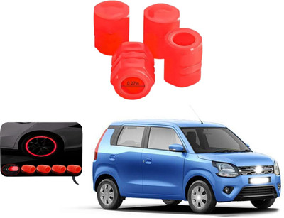 MOTORMANIA Plastic Tyre Valve Cap for Car(Cylinder)