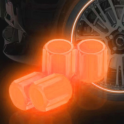 JN STORE Plastic Tyre Valve Cap for Car(Cylinder)