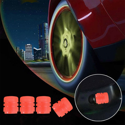 colorsole Plastic Tyre Valve Cap for Car(Cylinder)