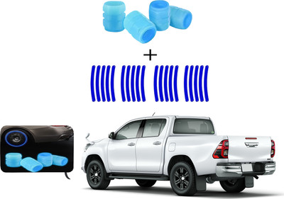 Shopone Plastic Tyre Valve Cap for Car(Cylinder)