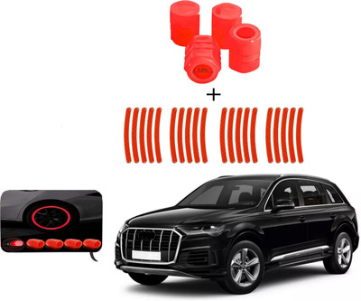Shopone Plastic Tyre Valve Cap for Car(Cylinder)
