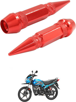 LOVMOTO Aluminium Tyre Valve Cap for Bike(L Shape)
