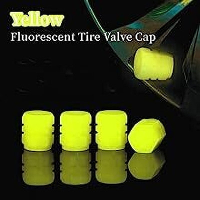 Mrsh Enterprises Plastic Tyre Valve Cap for Car(Cylinder)