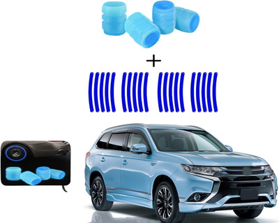 Shopone Plastic Tyre Valve Cap for Car(Cylinder)