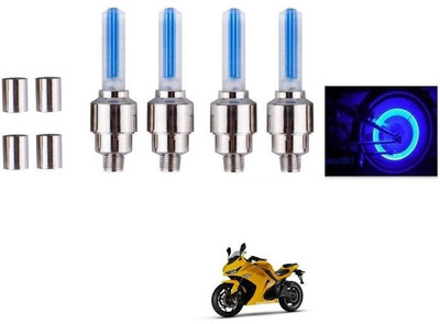 QUIRKY ZONE Plastic, Steel Tyre Valve Cap for Bike, Car(Cylinder)