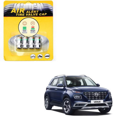 Motopex Steel Tyre Valve Cap for Car, Bike(Cylinder)