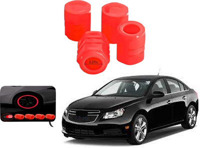 MOTORMANIA Plastic Tyre Valve Cap for Car(Cylinder)