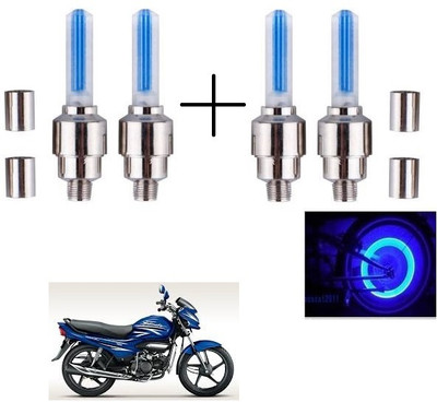 QUIRKY ZONE Plastic, Steel Tyre Valve Cap for Bike, Car(Cylinder)