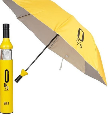 SBTs Bottle UV Protection and Rain Umbrella(Yellow)