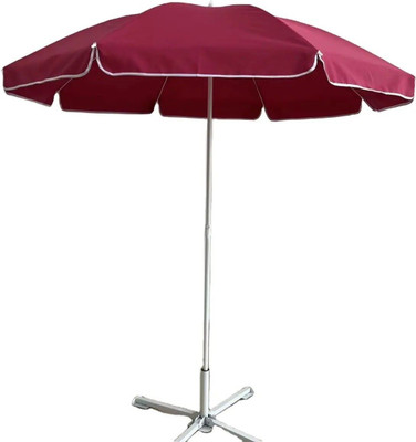 Rainpopson All-Weather Garden Umbrella for Rain & Sun Umbrella(Maroon)
