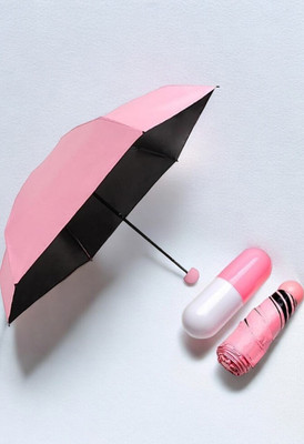 Balaji Retails CapsulumbrellaHIT-CUH065 Umbrella(Pink)