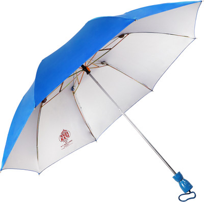 K.C. PAUL & SONS Maharani 2 fold 23 inch large heavy duty umbrella for Men & Women Umbrella(Multicolor)