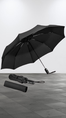 keskriva 3 Fold with Auto Open and Close Umbrella__19 Umbrella(Black)
