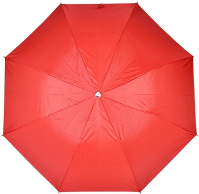 Fendo Yardley Small 2 FOLD Auto Open 21 Monsoon UV Protection For Women,Girls Umbrella(Red)