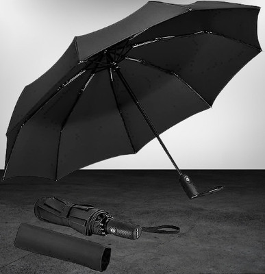 keskriva 3 Fold with Auto Open and Close Umbrella__49 Umbrella(Black)
