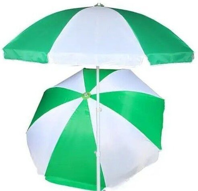 RAINVIBE Premium Garden Umbrella Heavy Duty 7ft Center Pole UV Protection Umbrella(Green)
