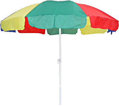 BLUEBUDS 6 Feet Without Stand For Advertising And Sun Protection Umbrella(Multicolor)