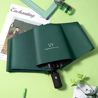 REZAA HOMEZZ automatic open and close Umbrella Umbrella(Green)