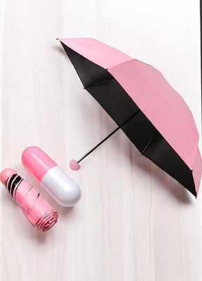 Balaji Retails CapsulumbrellaHIT-CUH141 Umbrella(Pink)