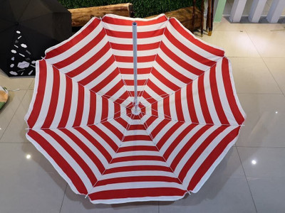 Dark Moon Premium sun protection umbrella for balcony and terrace use Umbrella(Red)