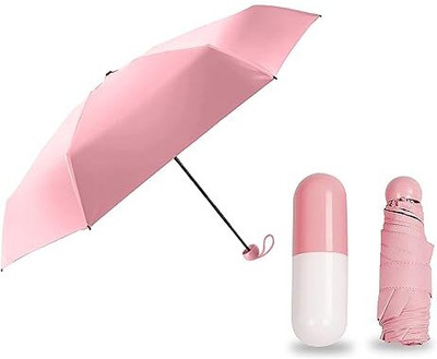 SST Foldable Mini Cute,Small Capsule Design Umbrella with Umbrella (Multicolor) Umbrella(Multicolor)