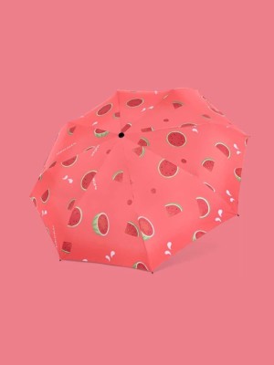 KEKEMI 3 Fold Automatic Sun & Rain, UMB032_03 Umbrella(Red)