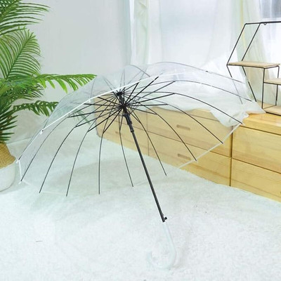 LILA ENTERPRISE Premium Transparent Rain Umbrella Umbrella(Transparent)