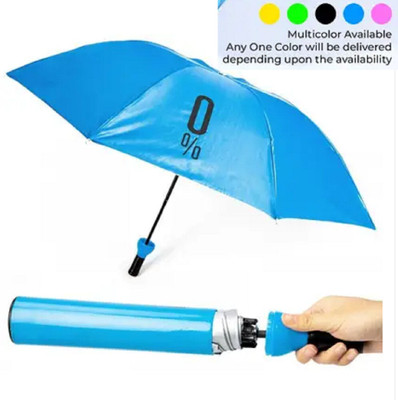 rdomi Compact Bottle Umbrella – Foldable, Windproof Rain Protection for Daily Use Umbrella(Blue)