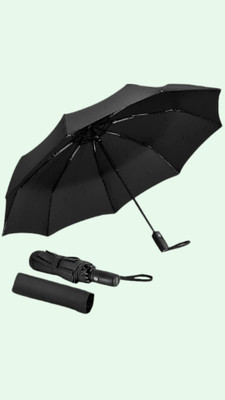 keskriva 3 Fold with Auto Open and Close Umbrella__16 Umbrella(Black)