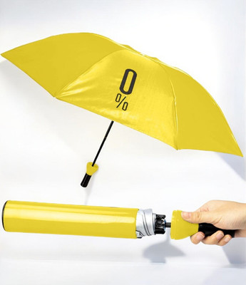 HomCartell Bottle unique design Unisex multicolor umbrella_HD136 Umbrella(Yellow)