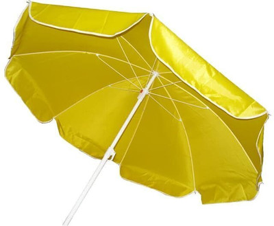 Rainpopson Patio Without Stand 7Ft Umbrella With Stand Waterproof Umbrella(Yellow)