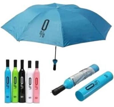 SBTs Trending Double layer with Bottle Cover Umbrella for UV Protection & Rain 1Pcs Umbrella(Multicolor)