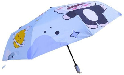 TAYLORED HOME Light Blue Umbrella Stylish & Safe 2 Fold with Auto Open and Close Small Folding Umbrella(Purple)