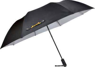 EUME Nurture Auto Open 27 Inch 2 fold Umbrella(Black)