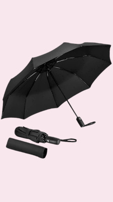 keskriva 3 Fold with Auto Open and Close Umbrella__80 Umbrella(Black)