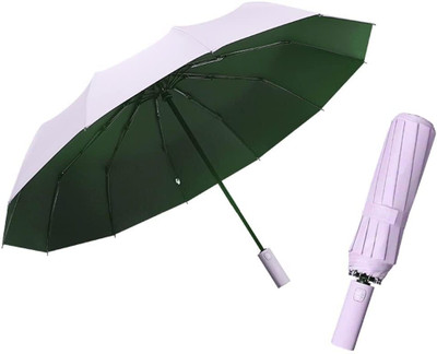Home Cloud UV Umbrella Windproof Portable Stylish Sun with Automatic Open/Close Function Umbrella(Purple)