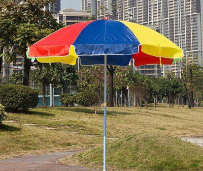 GREEN BIRD Garden Umbrella Waterproof 42in Hanging UV Protection Tiltable Umbrella(Multicolor)