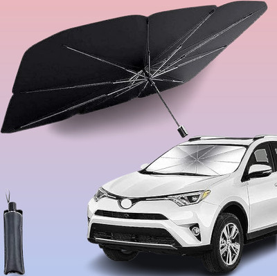 juggaris Motor Shade Heat shield Shield Umbrella(Black)