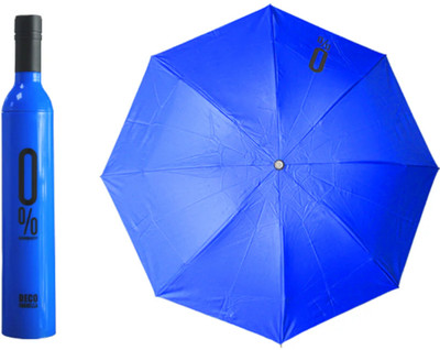 SHIVTRADRE Bottle Shape Mini Compact Foldable Umbrella BU15 Umbrella(Multicolor)