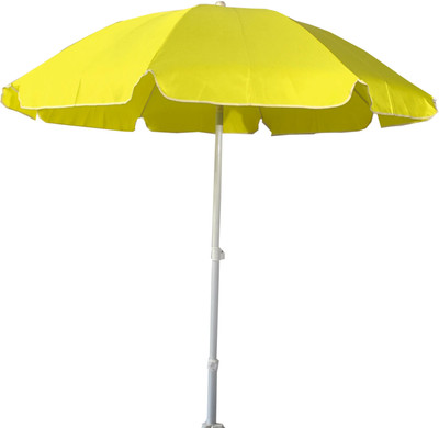 Rainpopson UV-Protected Garden Umbrella with Heavy Base Umbrella(Yellow)