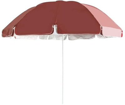 RAINVIBE Foldable Garden Umbrella 7ft Hanging All-Weather UV Protection Umbrella(Maroon)