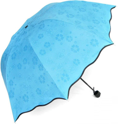 Xydrozen ® LAU-70 5 Fold Umbrella for UV, Sun and Rain Umbrella(Blue)